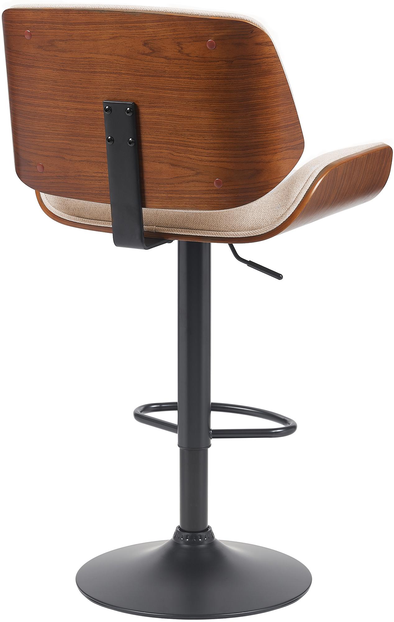 Barhocker Beverly | schwarz und creme