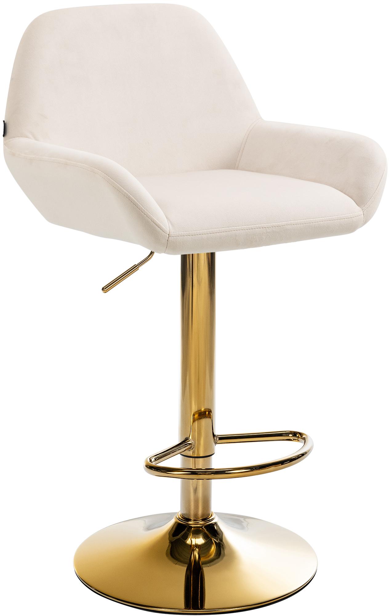 Barhocker Braga Samt | Gold | viele Farben Barhocker Braga Samt | Gold | viele Farben