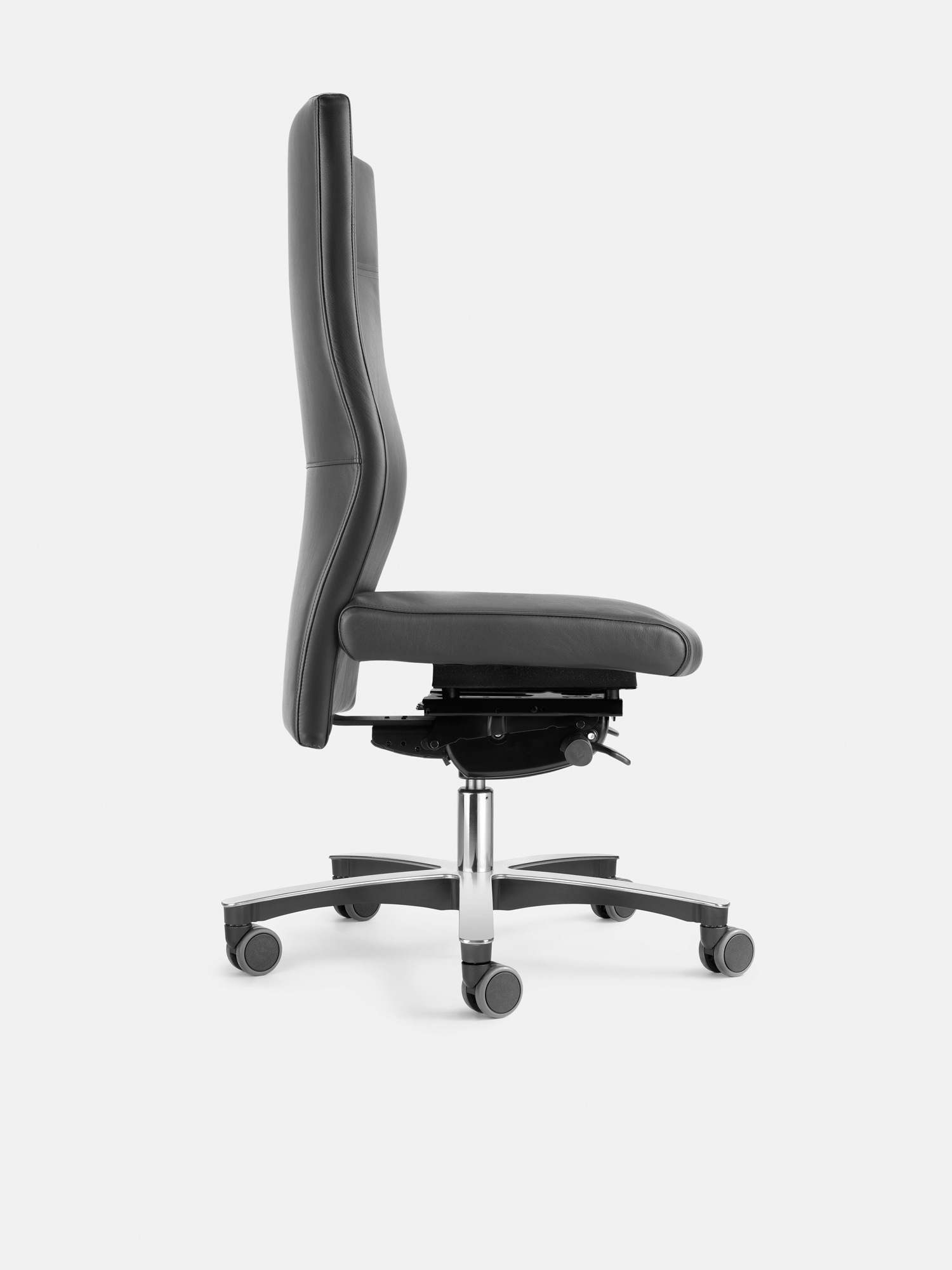 4250660216167_2-loeffler-designteam-drehstuhl-panamero-885-leder-schwarz-ohne-armlehnen-mit-lordosenstuetze