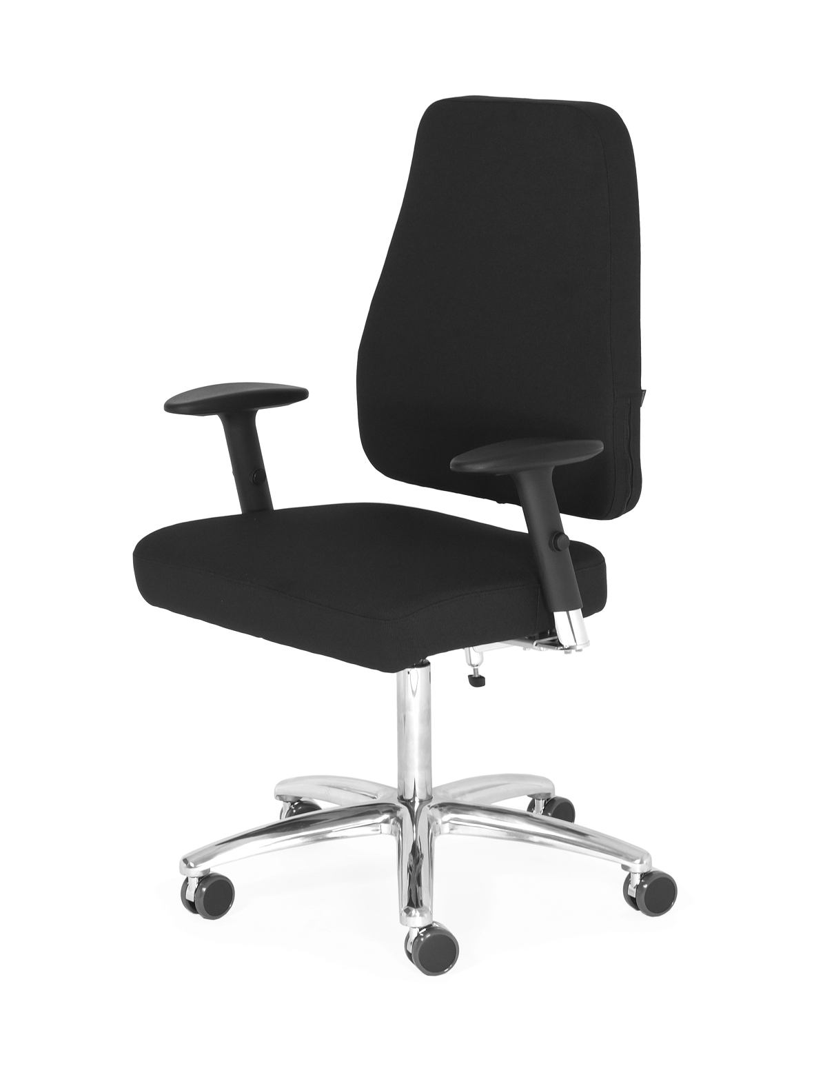 k-xxl-drehstuhl_s-schwarz_rollen_al6_vorne_sw Perfekt XXL