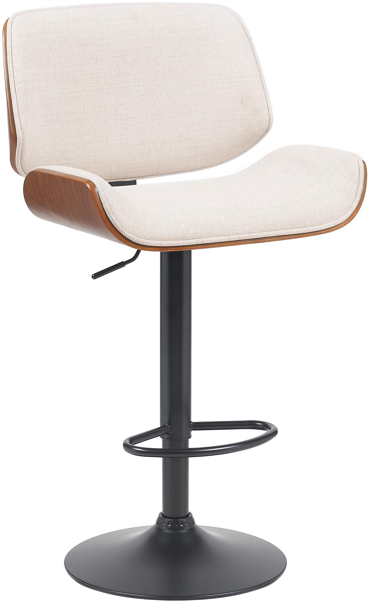 Barhocker Beverly | schwarz und creme
