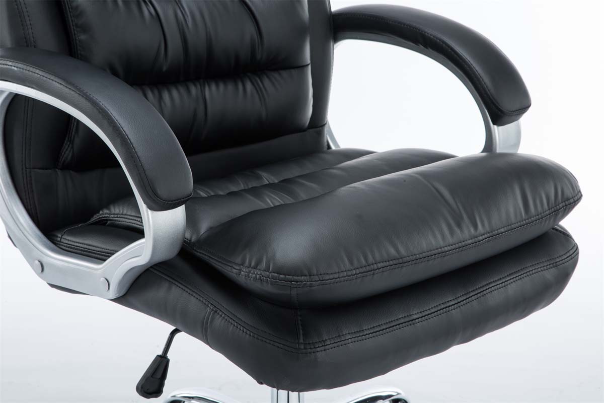 sitzDr8lBIZkoBWdp XXL Chefsessel Vancouver – Ergonomischer Schwerlast-Bürostuhl - bis 150 kg belastbar