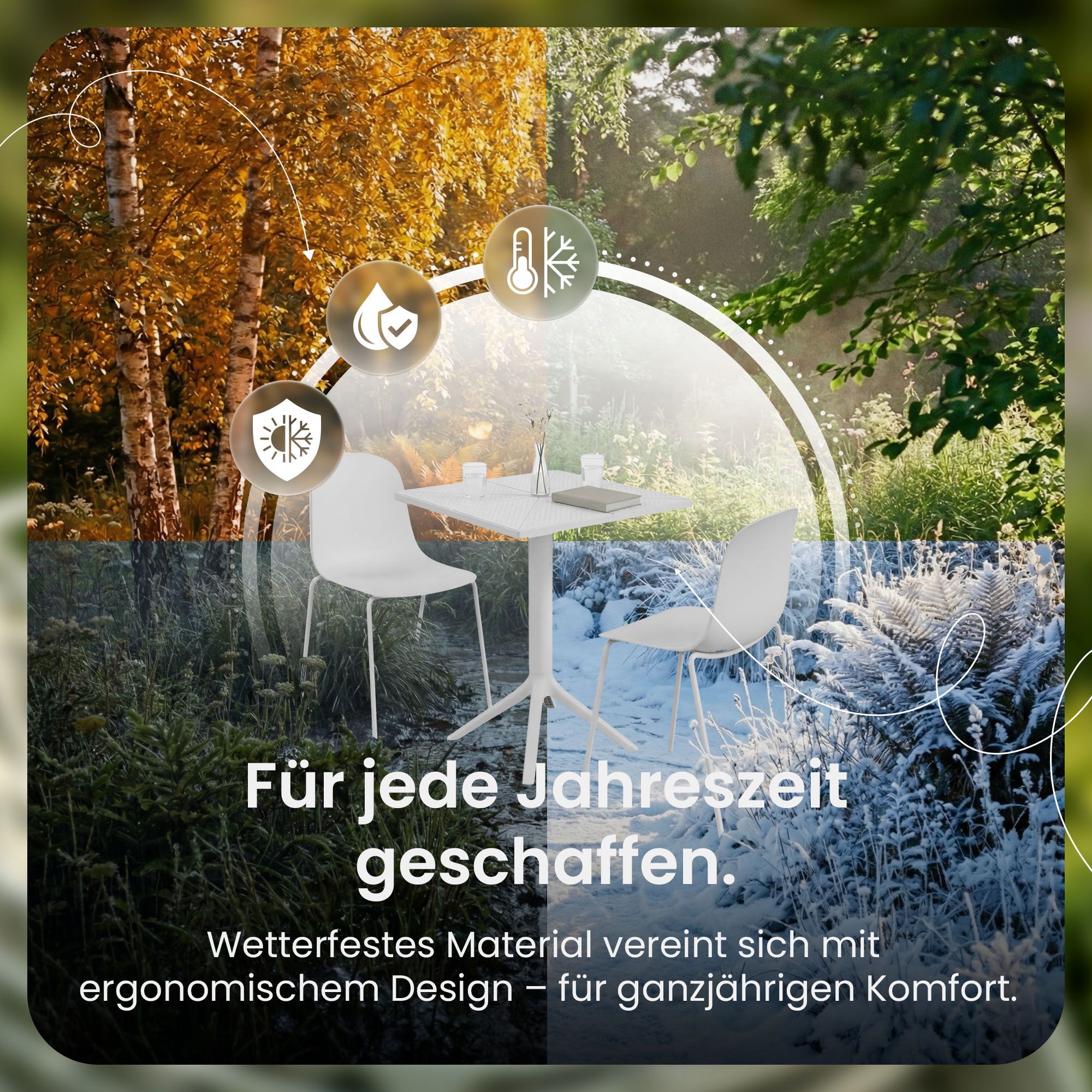 Gartenmöbel Set Nerra